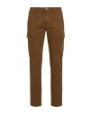 Tramarossa Man Jeans Brown Size 32 Cotton, Polyester, Elastane In Brown