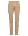 Tramarossa Man Jeans Camel Size 34 Cotton, Polyester, Elastane In Beige