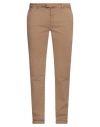 Tramarossa Man Jeans Camel Size 38 Cotton, Polyester, Elastane In Beige