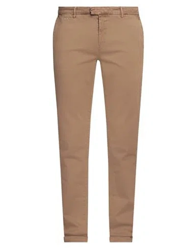 Tramarossa Man Jeans Camel Size 38 Cotton, Polyester, Elastane In Beige