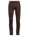 Tramarossa Man Jeans Chocolate Brown Size 32 Cotton, Polyester, Elastane