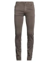 Tramarossa Man Jeans Dark Brown Size 31 Cotton, Polyester, Elastane