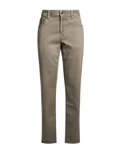 Tramarossa Man Jeans Grey Size 32 Cotton, Polyester, Elastane In Gray