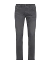 Tramarossa Man Jeans Grey Size 33 Cotton, Polyester, Elastane In Grey
