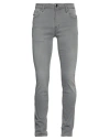Tramarossa Man Jeans Grey Size 32 Cotton, Recycled Polyester, Recycled Cotton, Elastane
