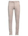 Tramarossa Man Jeans Khaki Size 32 Cotton, Polyester, Elastane In Beige