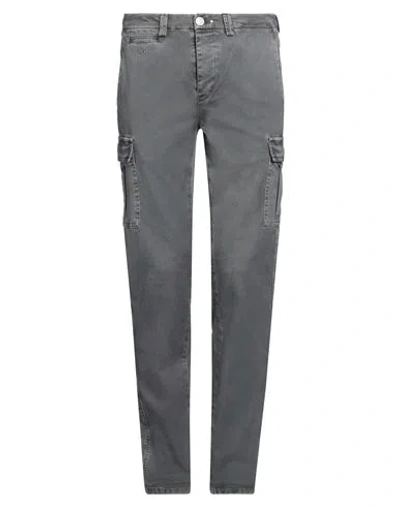 Tramarossa Man Jeans Lead Size 31 Cotton, Elastane In Gray