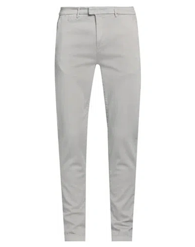 TRAMAROSSA TRAMAROSSA MAN JEANS LIGHT GREY SIZE 37 COTTON, POLYESTER, ELASTANE