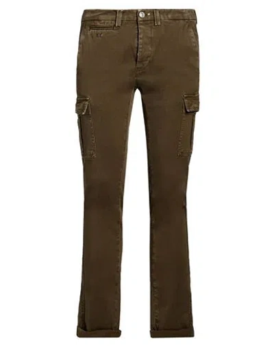 Tramarossa Man Jeans Military Green Size 32 Cotton, Elastane