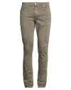 Tramarossa Man Jeans Military Green Size 36 Cotton, Polyester, Elastane