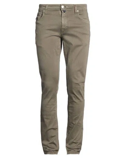 Tramarossa Man Jeans Military Green Size 36 Cotton, Polyester, Elastane