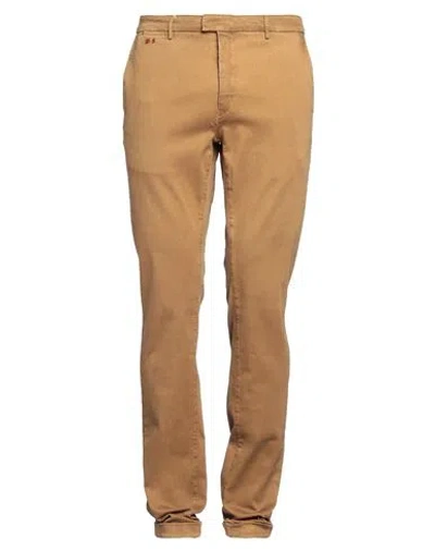 Tramarossa Man Jeans Mustard Size 36 Cotton, Polyester, Elastane In Yellow