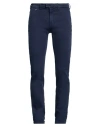 Tramarossa Man Jeans Navy Size 32 Cotton, Polyester, Elastane In Blue