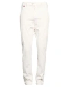 Tramarossa Man Jeans Off White Size 36 Cotton, Polyester, Elastane