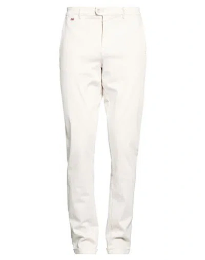 Tramarossa Man Jeans Off White Size 36 Cotton, Polyester, Elastane