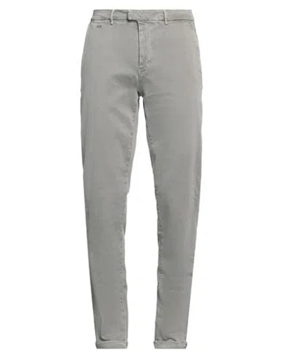 Tramarossa Man Jeans Light Grey Size 32 Cotton, Polyester, Elastane In Sage Green