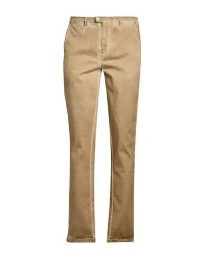 Tramarossa Man Jeans Sand Size 32 Cotton, Polyester, Elastane In Brown