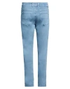 Tramarossa Man Jeans Slate Blue Size 36 Cotton, Polyester, Elastane