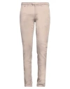 Tramarossa Man Jeans Camel Size 34 Cotton, Polyester, Elastane In Beige