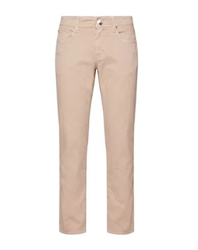 Tramarossa Man Pants Beige Size 31 Cotton, Elastane In Neutral