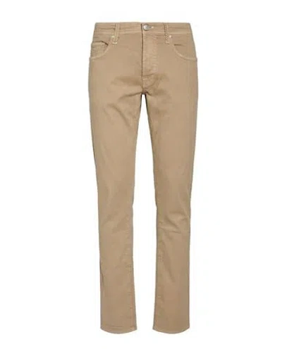Tramarossa Man Pants Beige Size 31 Cotton, Modal, Polyester, Polyurethane In Neutral