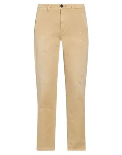 Tramarossa Man Pants Beige Size 32 Cotton, Elastane