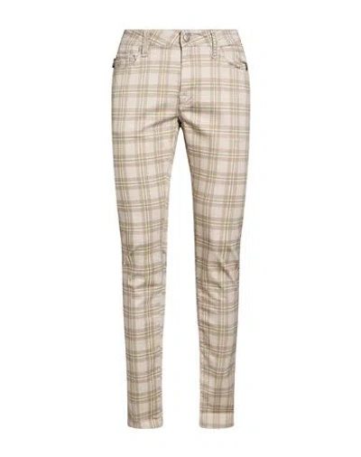 Tramarossa Man Pants Beige Size 32 Cotton, Polyester, Elastane In Green