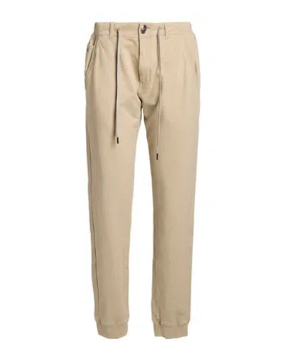 Tramarossa Man Pants Beige Size 33 Cotton, Elastane
