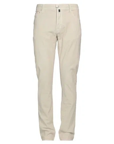 Tramarossa Man Pants Beige Size 33 Cotton, Elastane
