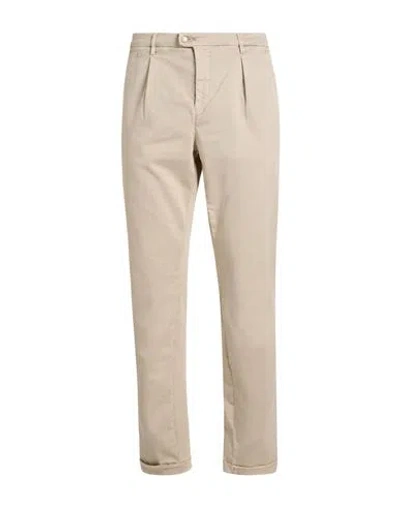Tramarossa Man Pants Beige Size 34 Cotton, Polyester, Elastane
