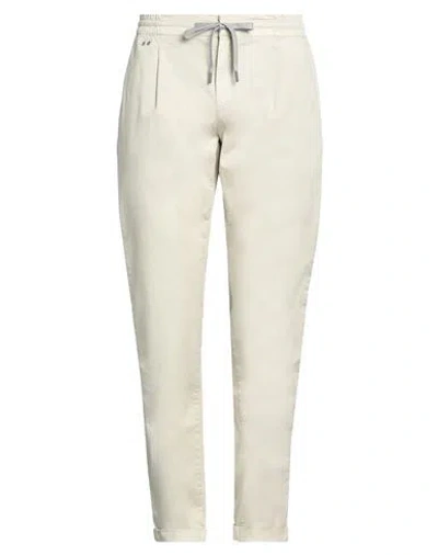 Tramarossa Man Pants Beige Size 35 Cotton, Elastane