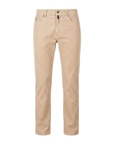Tramarossa Man Pants Beige Size 36 Cotton, Lyocell, Elastane In Neutral