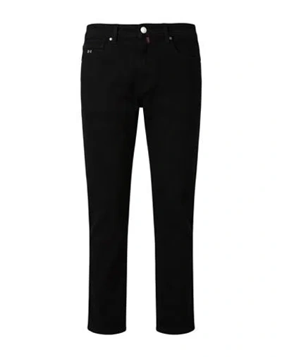 Tramarossa Man Pants Black Size 36 Cotton, Recycled Polyester, Recycled Cotton, Elastane
