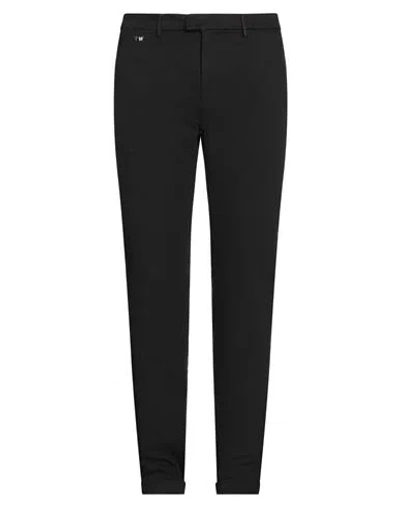 Tramarossa Man Pants Black Size 37 Cotton, Polyester, Elastane