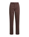 Tramarossa Man Pants Brown Size 33 Cotton, Polyester, Elastane In Brown