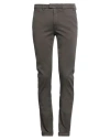 Tramarossa Man Jeans Dark Brown Size 38 Cotton, Polyester, Elastane In Brown