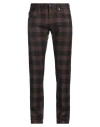 Tramarossa Man Pants Dark Brown Size 32 Virgin Wool, Elastane