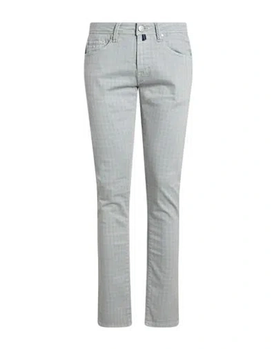 Tramarossa Man Pants Grey Size 32 Cotton, Polyester, Elastane In Blue