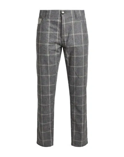 Tramarossa Man Pants Grey Size 36 Virgin Wool In Gray