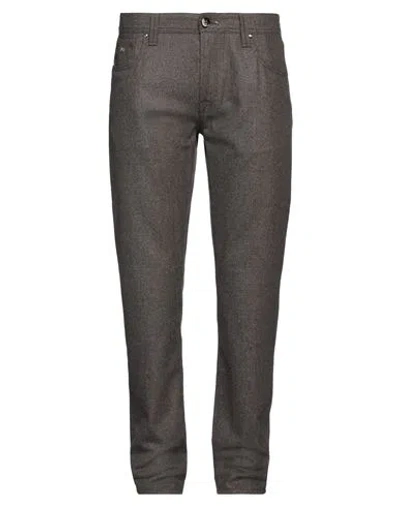 Tramarossa Man Pants Grey Size 38 Wool