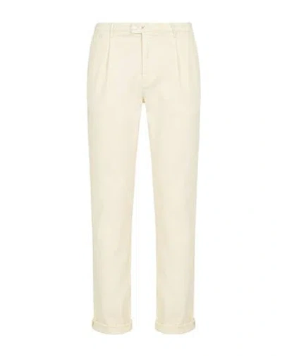 Tramarossa Man Pants Ivory Size 34 Cotton, Polyester, Elastane
