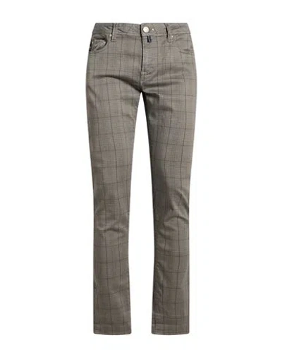 Tramarossa Man Pants Khaki Size 33 Cotton, Polyester, Elastane In Multi