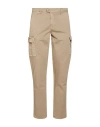 Tramarossa Man Pants Khaki Size 36 Cotton, Polyester, Elastane In Neutral