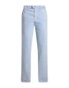 Tramarossa Man Pants Light Blue Size 32 Cotton, Polyester, Elastane In Blue