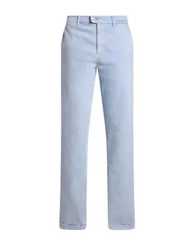 Tramarossa Man Pants Light Blue Size 32 Cotton, Polyester, Elastane