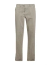 Tramarossa Man Pants Light Grey Size 33 Cotton, Polyester, Elastane In Grey