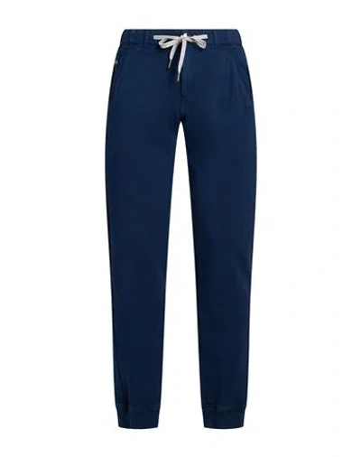 Tramarossa Man Pants Midnight Blue Size 33 Cotton, Elastane
