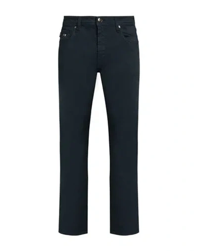 Tramarossa Man Pants Midnight Blue Size 36 Cotton, Polyester, Elastane