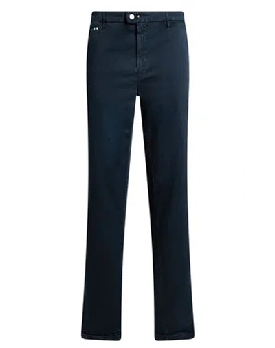 Tramarossa Man Pants Midnight Blue Size 38 Cotton, Polyester, Elastane