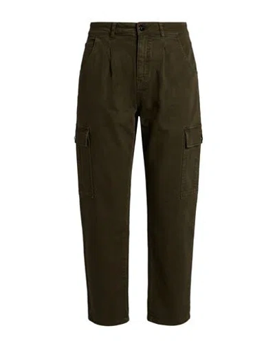 Tramarossa Man Pants Military Green Size 32 Cotton, Elastane